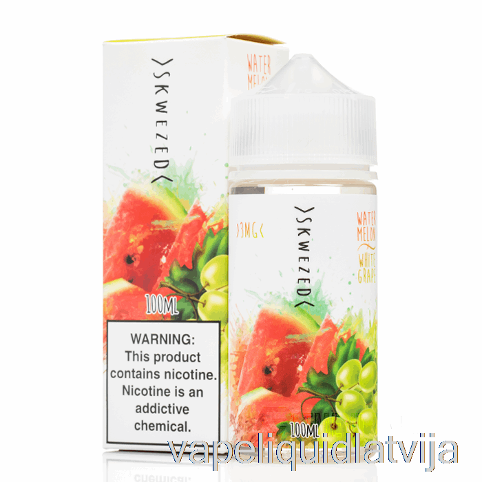 Arbūzs Baltā Vīnoga - Skwezed - 100ml 0mg Vape šķidrums